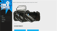 Desktop Screenshot of funkfighterbags.com