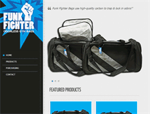 Tablet Screenshot of funkfighterbags.com